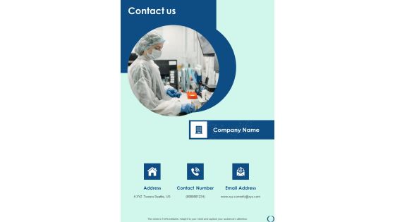 Life Science Assessment Project Proposal Contact Us One Pager Sample Example Document Life Science Assessment Project Proposal Contact Us One Pager Sample Example Document