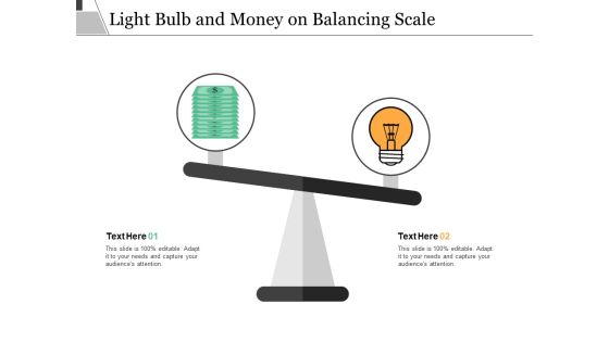 Light Bulb And Money On Balancing Scale Ppt PowerPoint Presentation Gallery Portrait Light Bulb And Money On Balancing Scale Ppt PowerPoint Presentation Gallery Portrait