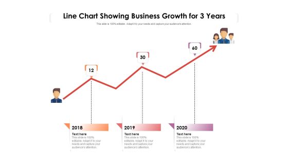 Line Chart Showing Business Growth For 3 Years Ppt PowerPoint Presentation Slides Objects PDF Line Chart Showing Business Growth For 3 Years Ppt PowerPoint Presentation Slides Objects PDF