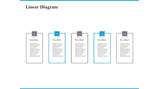 Linear Diagram Customer Retention And Engagement Strategy Designs PDF