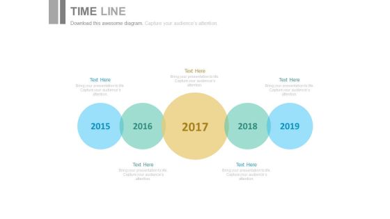 Linear Timeline With Years For Business Powerpoint Slides Linear Timeline With Years For Business Powerpoint Slides