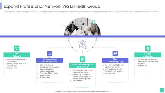 Linkedin Marketing For New Ventures Expand Professional Network Via Linkedin Group Summary PDF Linkedin Marketing For New Ventures Expand Professional Network Via Linkedin Group Summary PDF