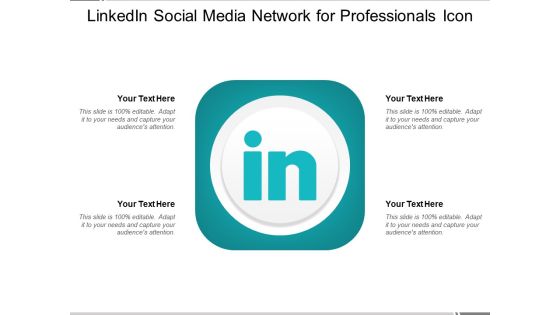 Linkedin Social Media Network For Professionals Icon Ppt PowerPoint Presentation Gallery Picture PDF Linkedin Social Media Network For Professionals Icon Ppt PowerPoint Presentation Gallery Picture PDF