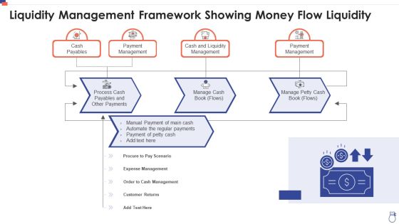Liquidity Management Framework Showing Money Flow Liquidity Formats PDF