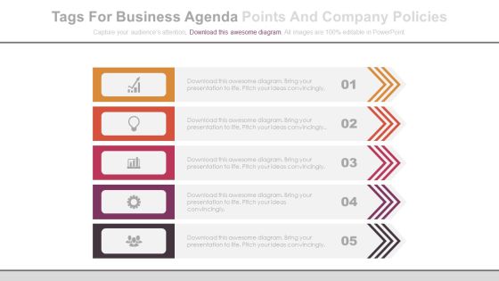 List Diagram Of Business Agenda Points Powerpoint Slides List Diagram Of Business Agenda Points Powerpoint Slides
