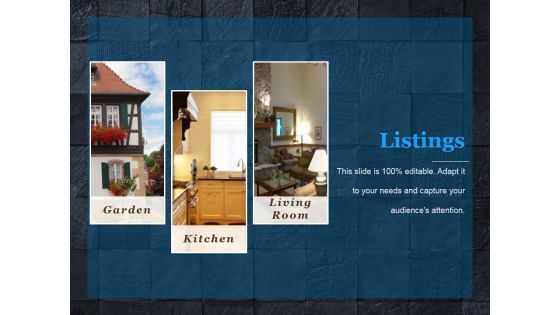 Listings Ppt PowerPoint Presentation Icon Listings Ppt PowerPoint Presentation Icon