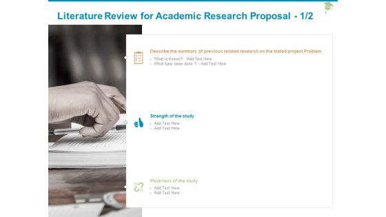 Literature Review For Academic Research Proposal Study Ppt PowerPoint Presentation Model Display Literature Review For Academic Research Proposal Study Ppt PowerPoint Presentation Model Display