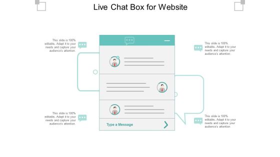 Live Chat Box For Website Ppt PowerPoint Presentation Icon Visuals Live Chat Box For Website Ppt PowerPoint Presentation Icon Visuals