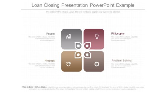 Loan Closing Presentation Powerpoint Example