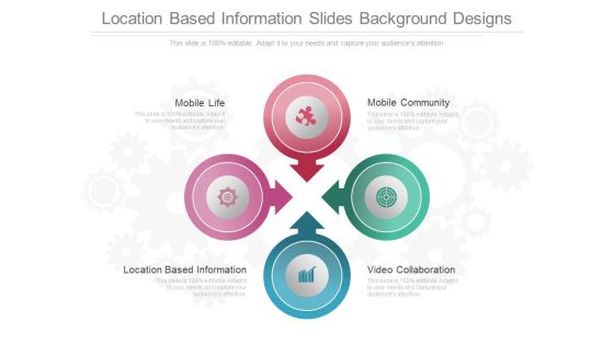 Location Based Information Slides Background Designs