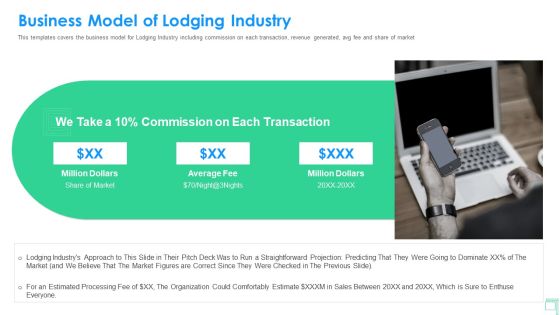 Lodging Business Investor Funding Business Model Of Lodging Industry Clipart PDF Lodging Business Investor Funding Business Model Of Lodging Industry Clipart PDF