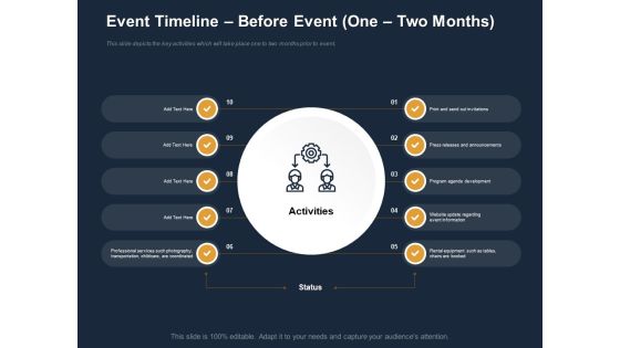 Logistics Events Event Timeline Before Event One Two Months Ppt Pictures Designs Download PDF Logistics Events Event Timeline Before Event One Two Months Ppt Pictures Designs Download PDF