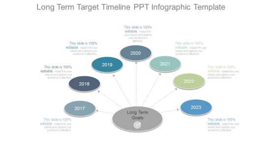 Long Term Target Timeline Ppt Infographic Template Long Term Target Timeline Ppt Infographic Template