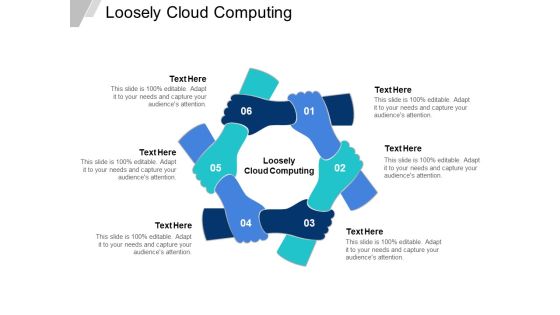 Loosely Cloud Computing Ppt PowerPoint Presentation Pictures Gallery Cpb