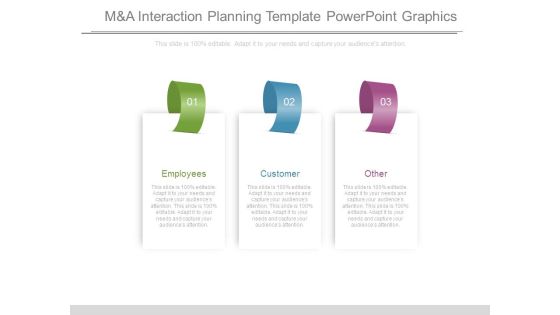 M And A Interaction Planning Template Powerpoint Graphics M And A Interaction Planning Template Powerpoint Graphics