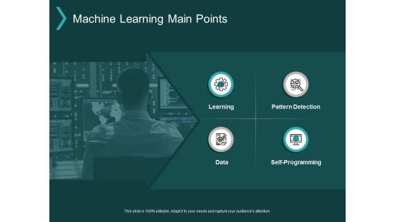 Machine Learning Main Points Ppt PowerPoint Presentation Ideas Shapes Machine Learning Main Points Ppt PowerPoint Presentation Ideas Shapes