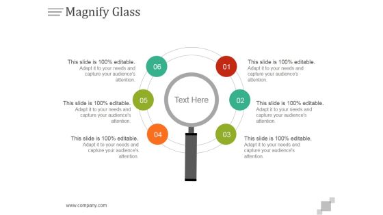 Magnify Glass Ppt PowerPoint Presentation Deck