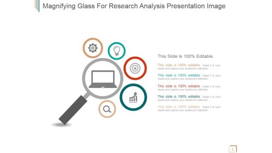Magnifying Glass For Research Analysis Ppt PowerPoint Presentation Topics