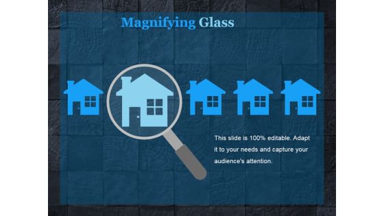 magnifying glass ppt powerpoint presentation infographics information