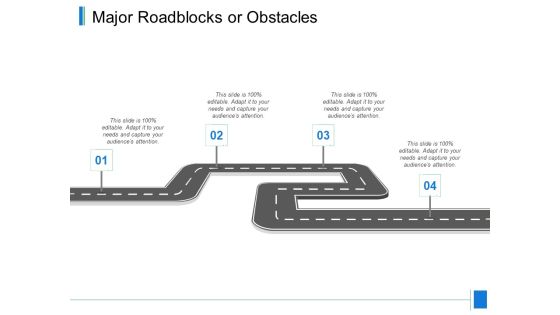 Major Roadblocks Or Obstacles Ppt PowerPoint Presentation Summary Microsoft Major Roadblocks Or Obstacles Ppt PowerPoint Presentation Summary Microsoft