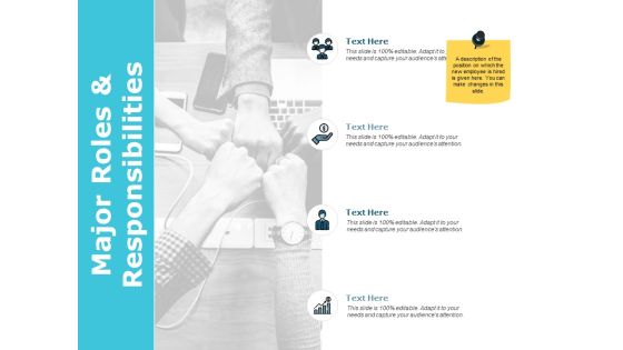 Major Roles And Responsibilities Ppt PowerPoint Presentation Slides Graphics Pictures Major Roles And Responsibilities Ppt PowerPoint Presentation Slides Graphics Pictures