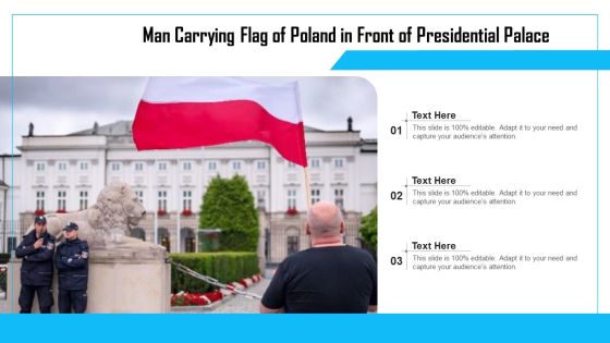 Man Carrying Flag Of Poland In Front Of Presidential Palace Ppt Show Slideshow PDF Man Carrying Flag Of Poland In Front Of Presidential Palace Ppt Show Slideshow PDF