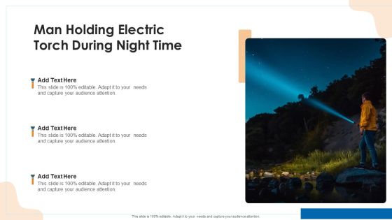 Man Holding Electric Torch During Night Time Designs PDF Man Holding Electric Torch During Night Time Designs PDF