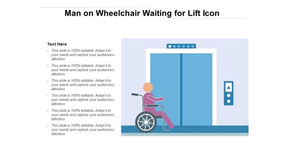 Man On Wheelchair Waiting For Lift Icon Ppt PowerPoint Presentation Gallery Example Introduction PDF Man On Wheelchair Waiting For Lift Icon Ppt PowerPoint Presentation Gallery Example Introduction PDF