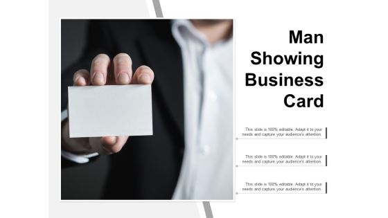 Man Showing Business Card Ppt PowerPoint Presentation Slides Inspiration Man Showing Business Card Ppt PowerPoint Presentation Slides Inspiration