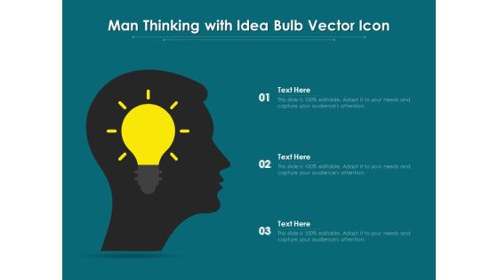 Man Thinking With Idea Bulb Vector Icon Ppt PowerPoint Presentation Outline Clipart PDF Man Thinking With Idea Bulb Vector Icon Ppt PowerPoint Presentation Outline Clipart PDF