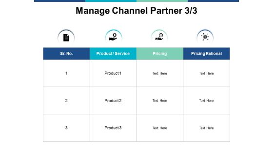 Manage Channel Partner Planning Ppt PowerPoint Presentation Layouts Information