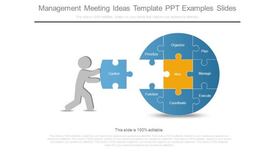 Management Meeting Ideas Template Ppt Examples Slides Management Meeting Ideas Template Ppt Examples Slides