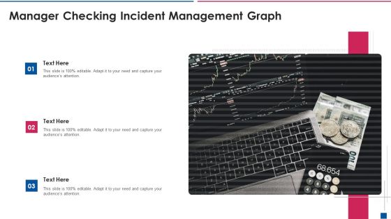 Manager Checking Incident Management Graph Clipart PDF Manager Checking Incident Management Graph Clipart PDF