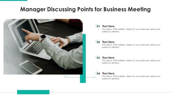 Manager Discussing Points For Business Meeting Ppt PowerPoint Presentation File Graphics Design PDF Manager Discussing Points For Business Meeting Ppt PowerPoint Presentation File Graphics Design PDF