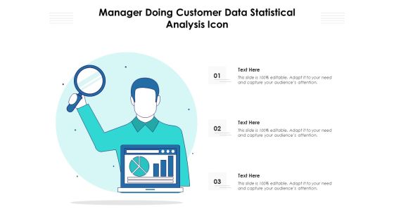 Manager Doing Customer Data Statistical Analysis Icon Ppt PowerPoint Presentation Gallery Format Ideas PDF Manager Doing Customer Data Statistical Analysis Icon Ppt PowerPoint Presentation Gallery Format Ideas PDF