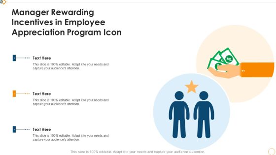 Manager Rewarding Incentives In Employee Appreciation Program Icon Microsoft PDF Manager Rewarding Incentives In Employee Appreciation Program Icon Microsoft PDF