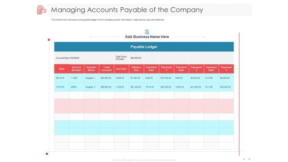 Managing CFO Services Managing Accounts Payable Of The Company Diagrams PDF Managing CFO Services Managing Accounts Payable Of The Company Diagrams PDF