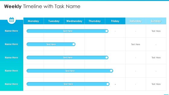 Managing Successful Product Launch To Market Weekly Timeline With Task Name Topics PDF Managing Successful Product Launch To Market Weekly Timeline With Task Name Topics PDF