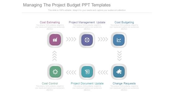 Managing The Project Budget Ppt Templates Managing The Project Budget Ppt Templates