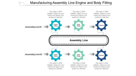 Manufacturing Assembly Line Engine And Body Fitting Ppt PowerPoint Presentation Infographics Demonstration Manufacturing Assembly Line Engine And Body Fitting Ppt PowerPoint Presentation Infographics Demonstration