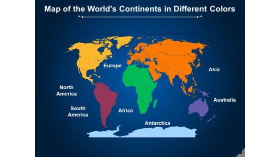 Map Of The Worlds Continents In Different Colors Ppt PowerPoint Presentation Ideas Example Topics PDF Map Of The Worlds Continents In Different Colors Ppt PowerPoint Presentation Ideas Example Topics PDF