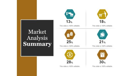 Market Analysis Summary Ppt PowerPoint Presentation Show Graphics Download