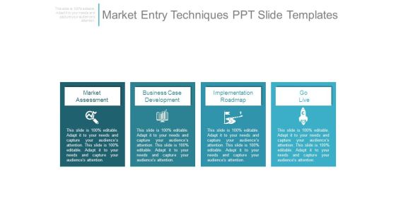 Market Entry Techniques Ppt Slide Templates Market Entry Techniques Ppt Slide Templates