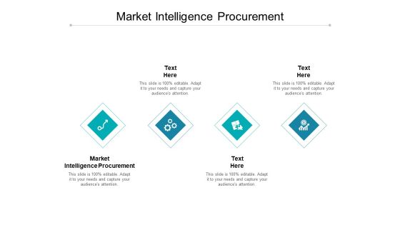 Market Intelligence Procurement Ppt PowerPoint Presentation Gallery Designs Cpb