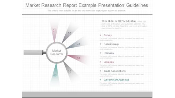 Market Research Report Example Presentation Guidelines Market Research Report Example Presentation Guidelines