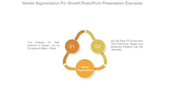 Market Segmentation For Growth Powerpoint Presentation Examples Market Segmentation For Growth Powerpoint Presentation Examples