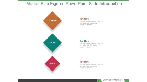 Market Size Figures Powerpoint Slide Introduction Market Size Figures Powerpoint Slide Introduction
