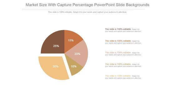 Market Size With Capture Percentage Powerpoint Slide Backgrounds Market Size With Capture Percentage Powerpoint Slide Backgrounds
