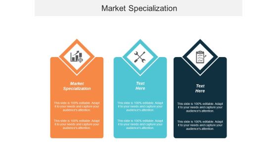 Market Specialization Ppt PowerPoint Presentation Ideas Styles Cpb