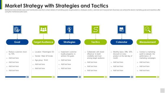Market Strategy With Strategies And Tactics Icons PDF Market Strategy With Strategies And Tactics Icons PDF